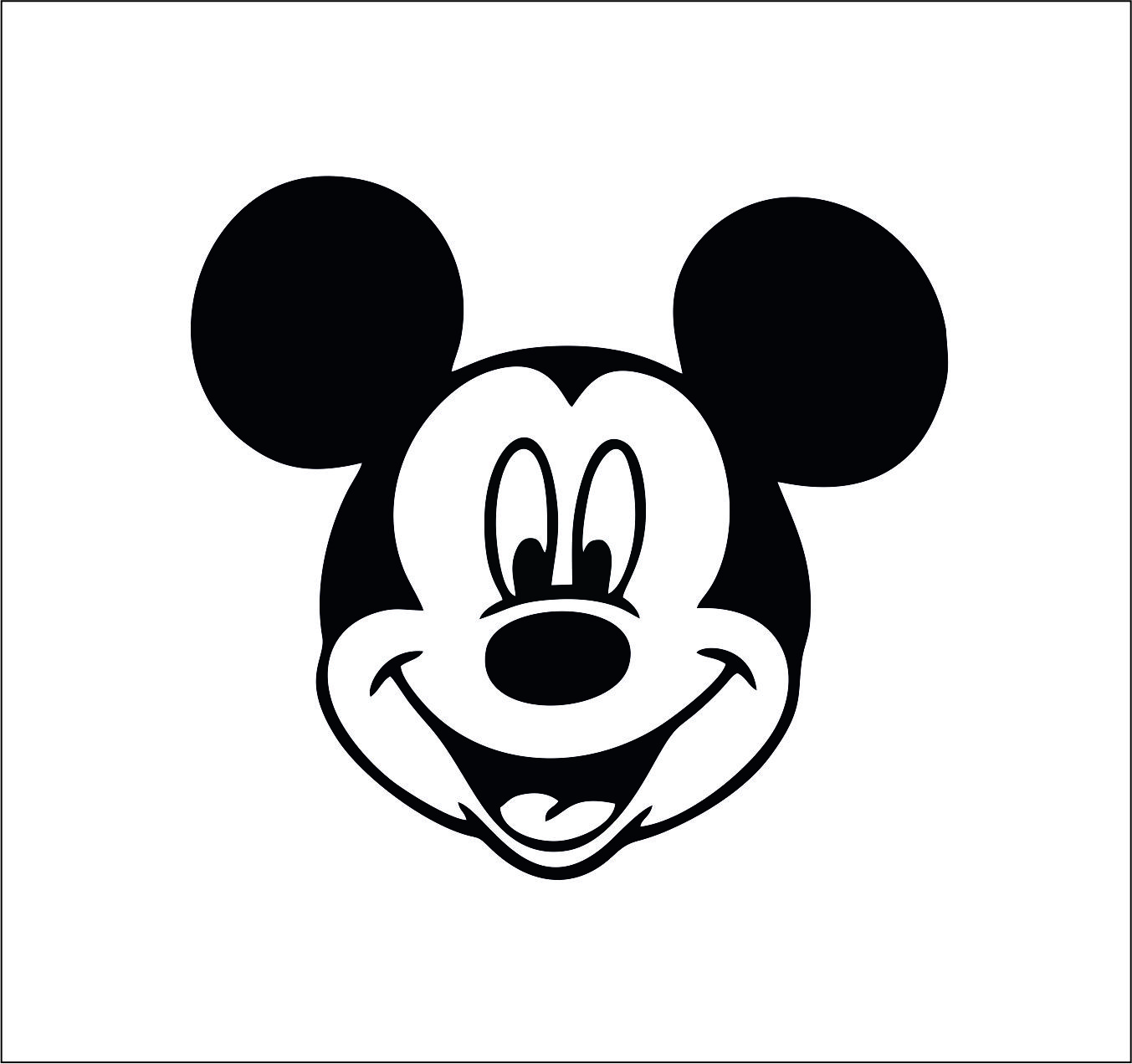 Mickey Mouse Logo SVGprinted