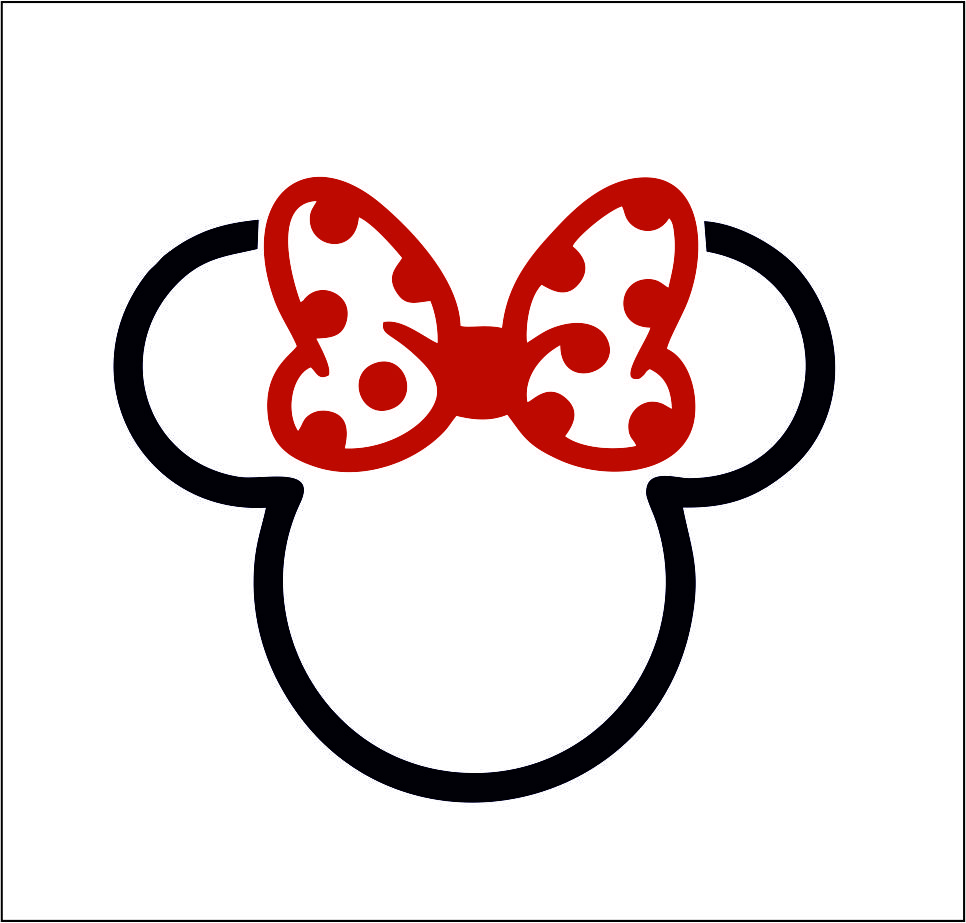 Minnie Mouse Svg Cutting Files Images And Photos Finder