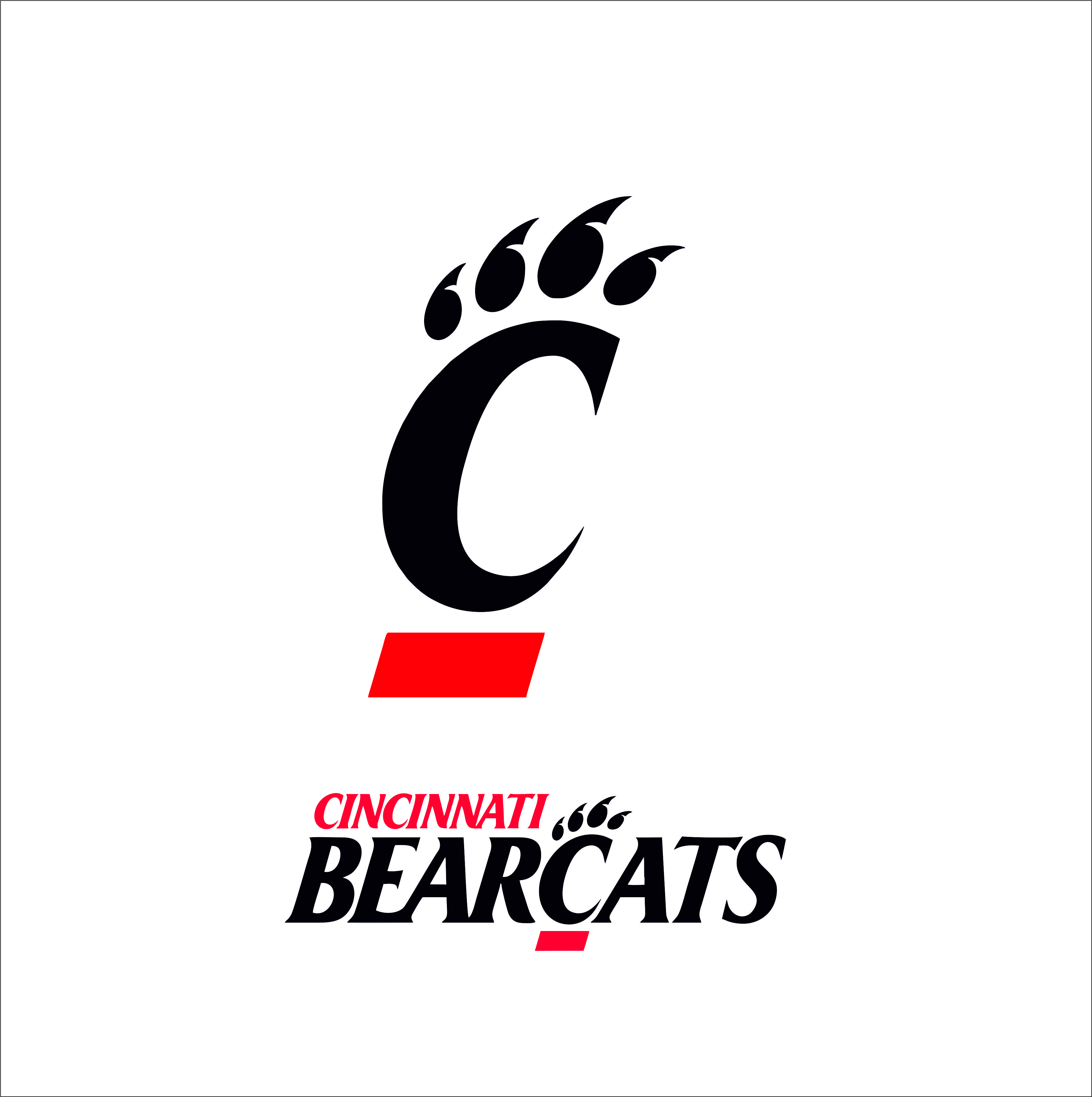 Cincinnati Bearcats Logo Svgprinted