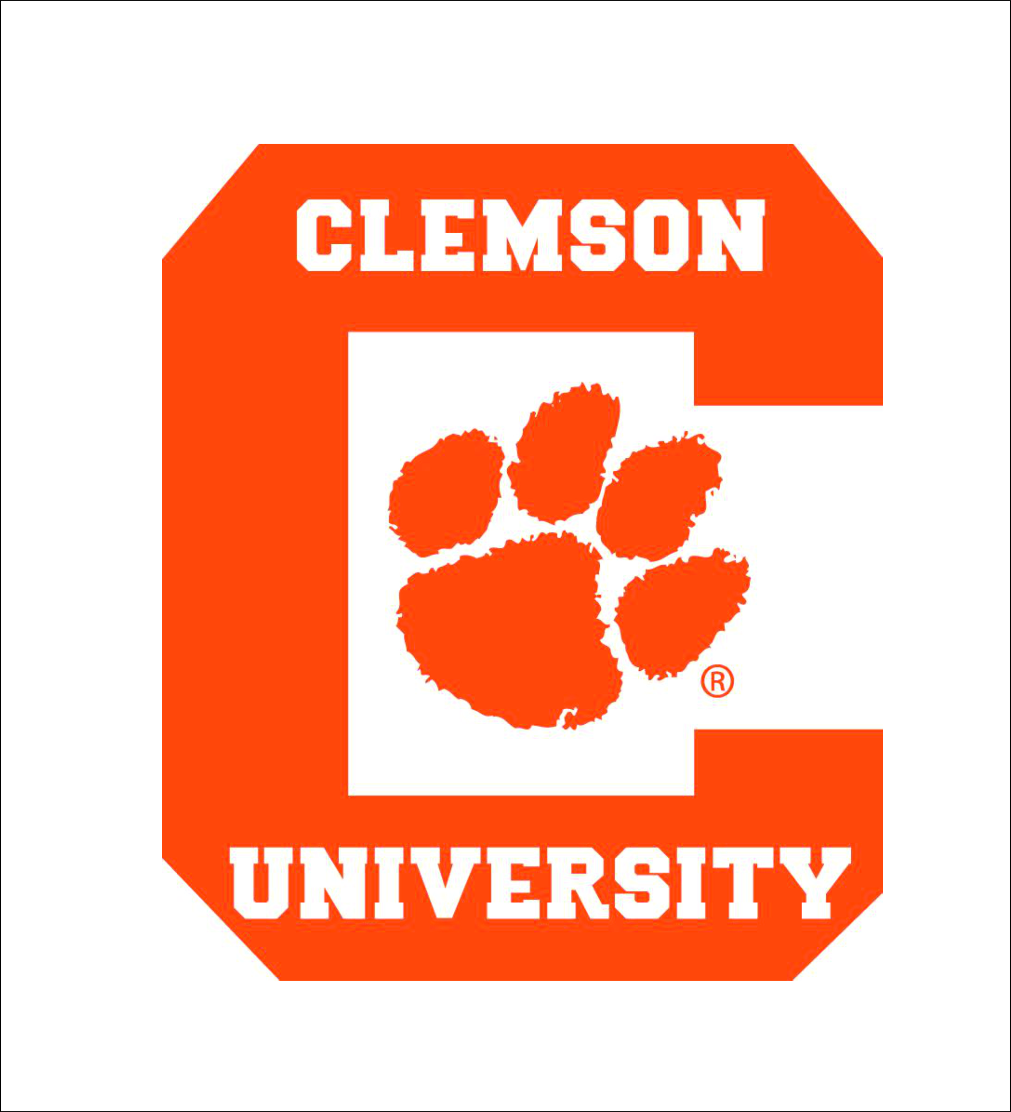 Clemson Tigers logo | SVGprinted