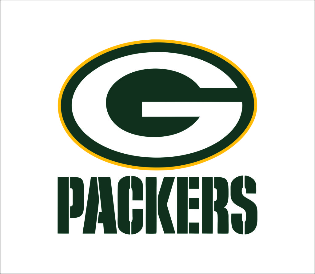 Green Bay Packers logo SVGprinted