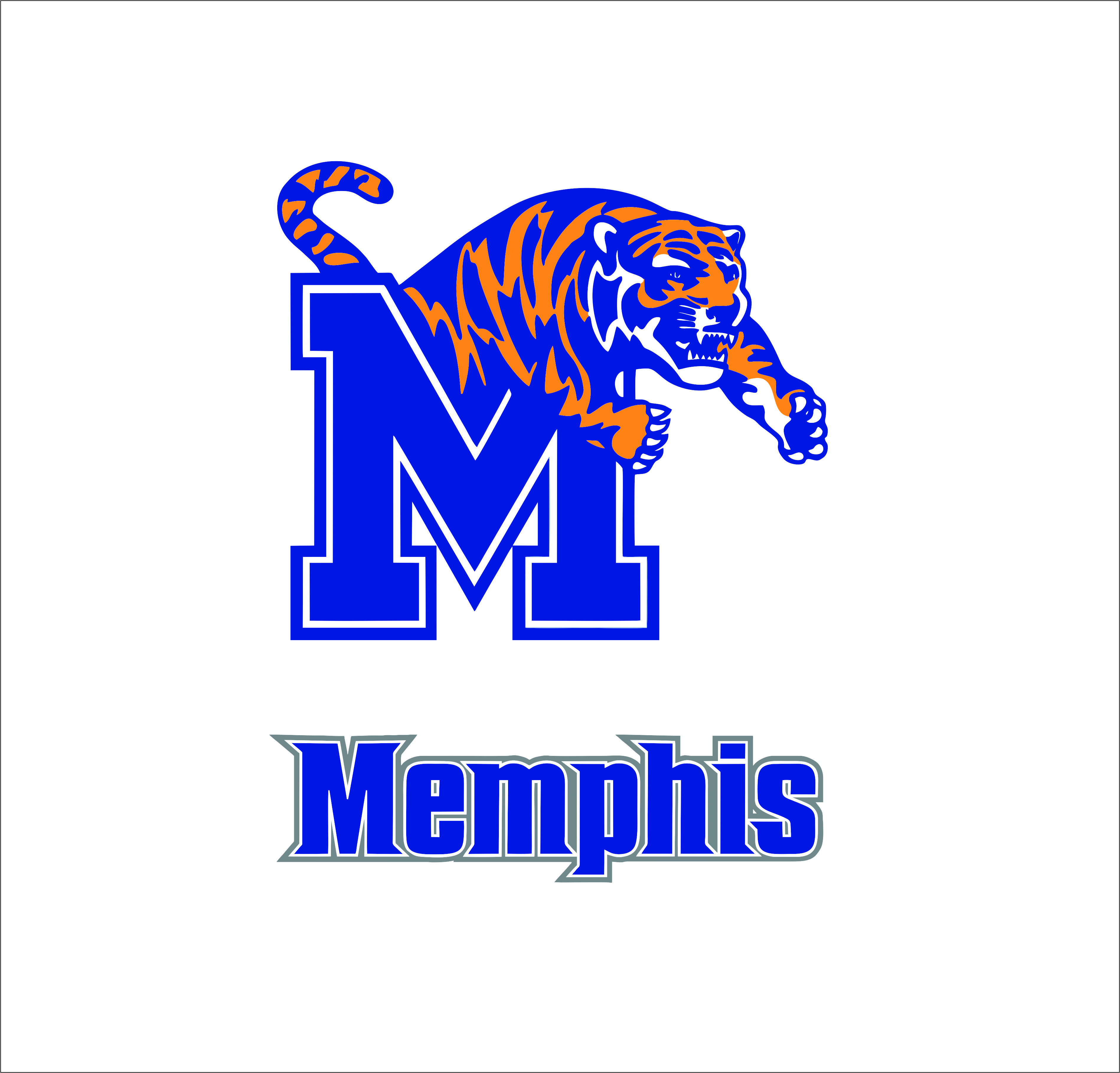 Download Memphis Tigers Logo Svgprinted