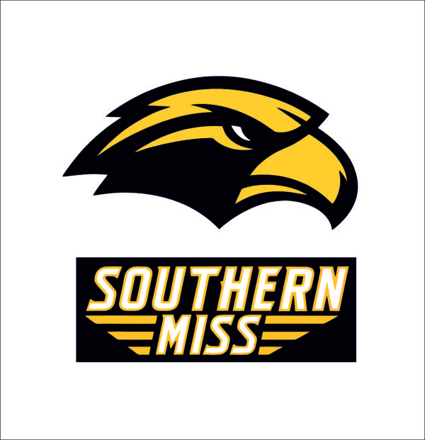 Southern Miss Golden Eagles logo SVGprinted