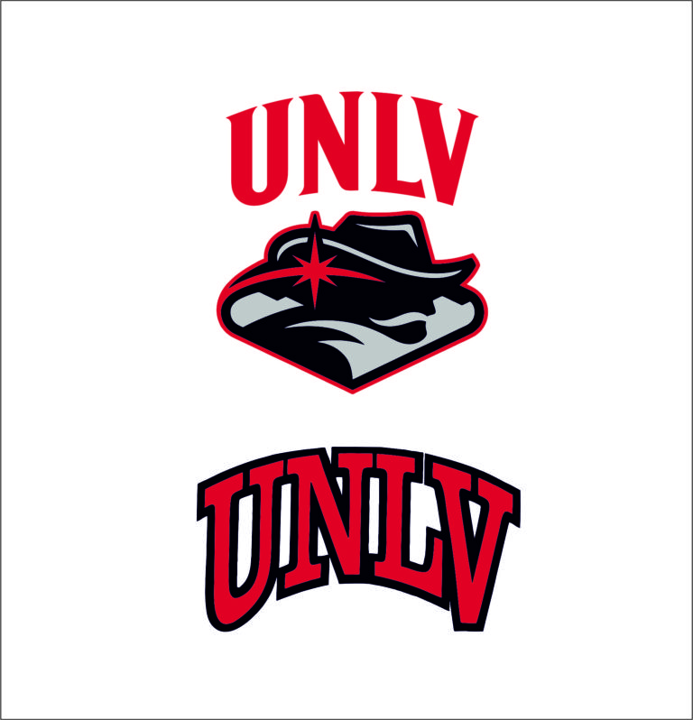 UNLV Rebels logo SVGprinted