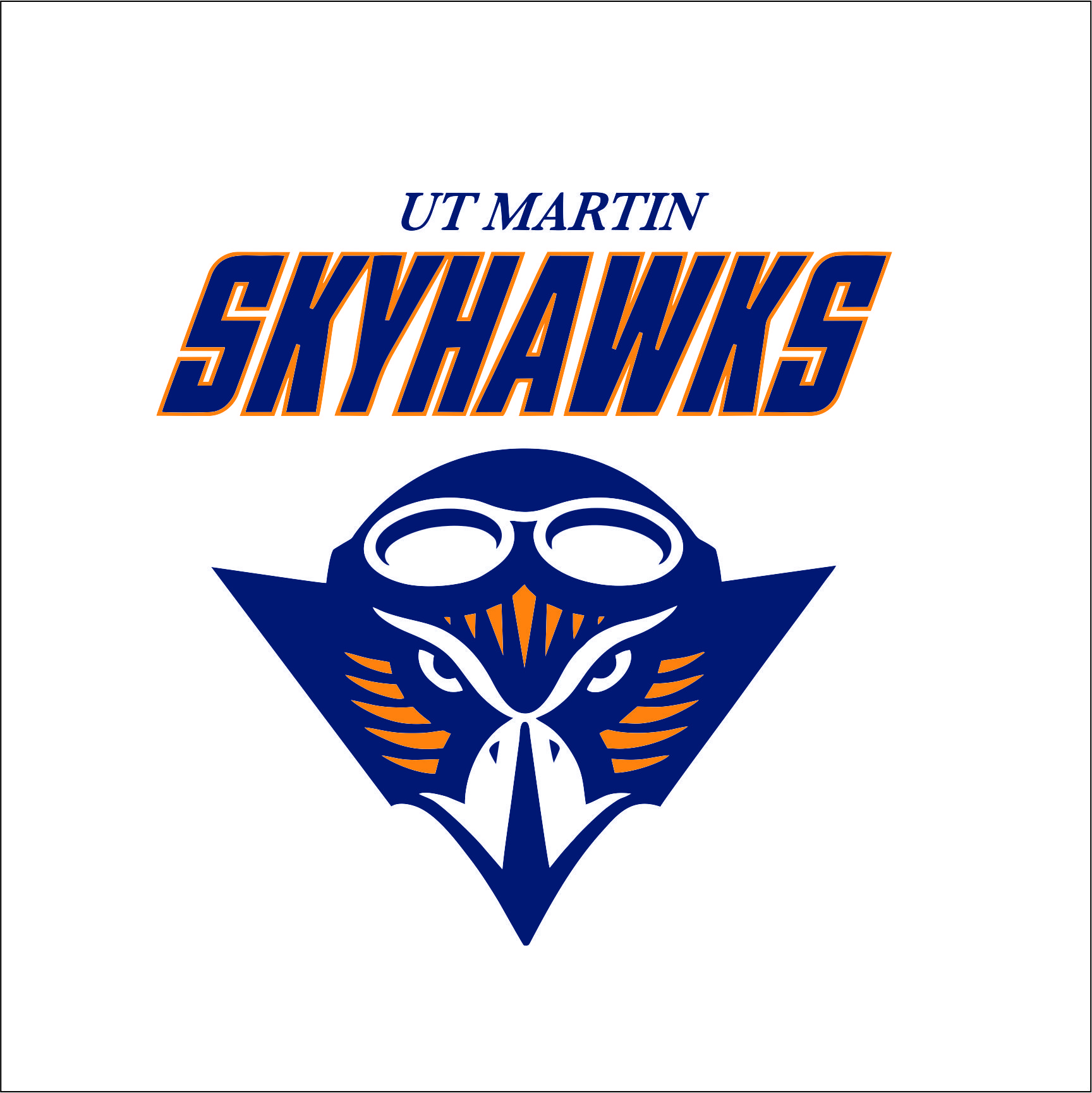 Ut Martin Skyhawks Logo Svgprinted
