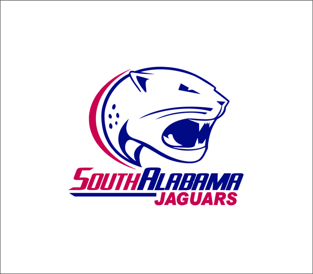 South Alabama Jaguars logo SVGprinted