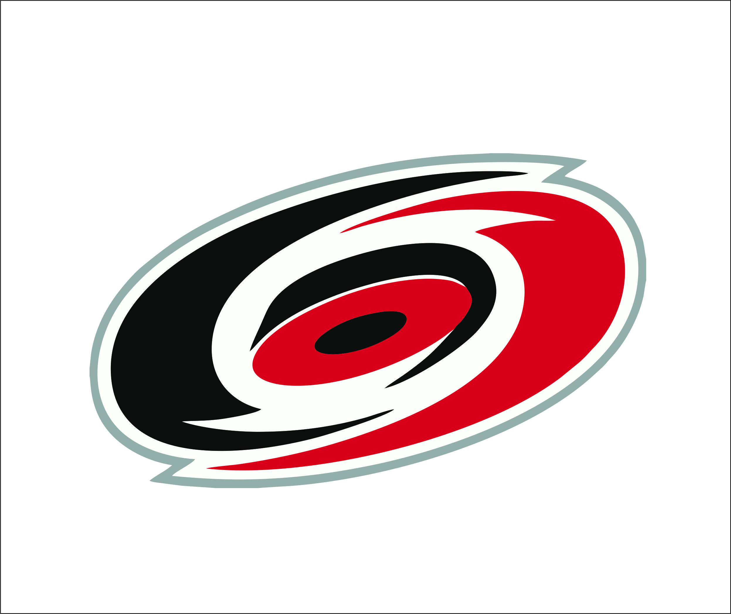 Carolina Hurricanes logo SVGprinted