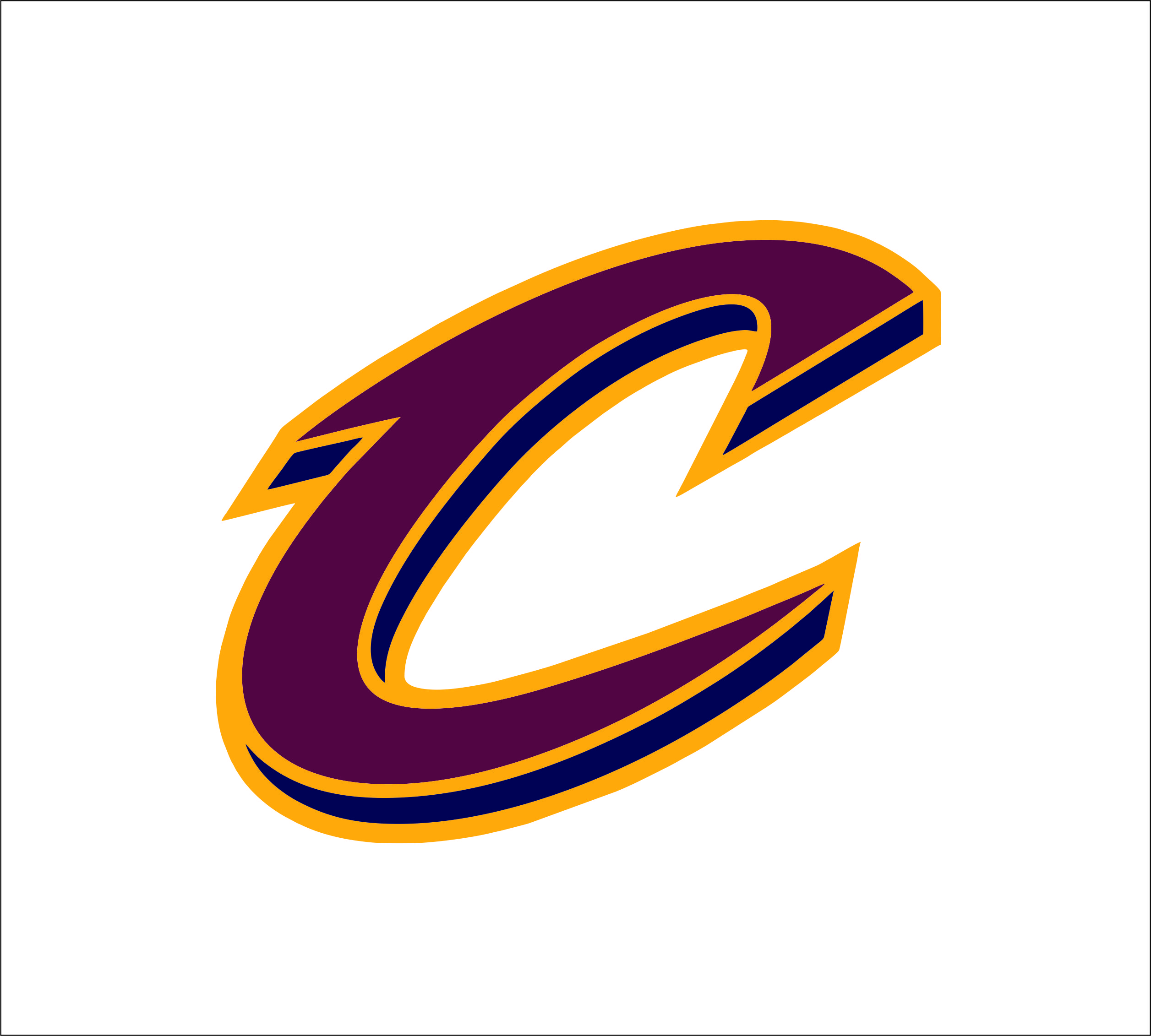Cleveland Cavaliers logo SVGprinted