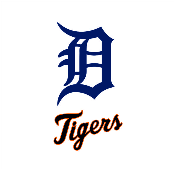 Detroit Tigers logo Digital File (SVG cutting file + pdf+png+dxf)
