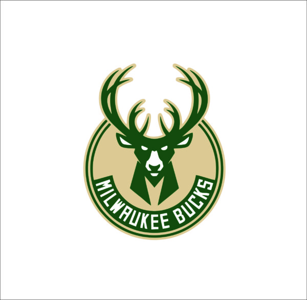 Milwaukee Bucks logo Digital File (SVG cutting file + pdf+png+dxf)