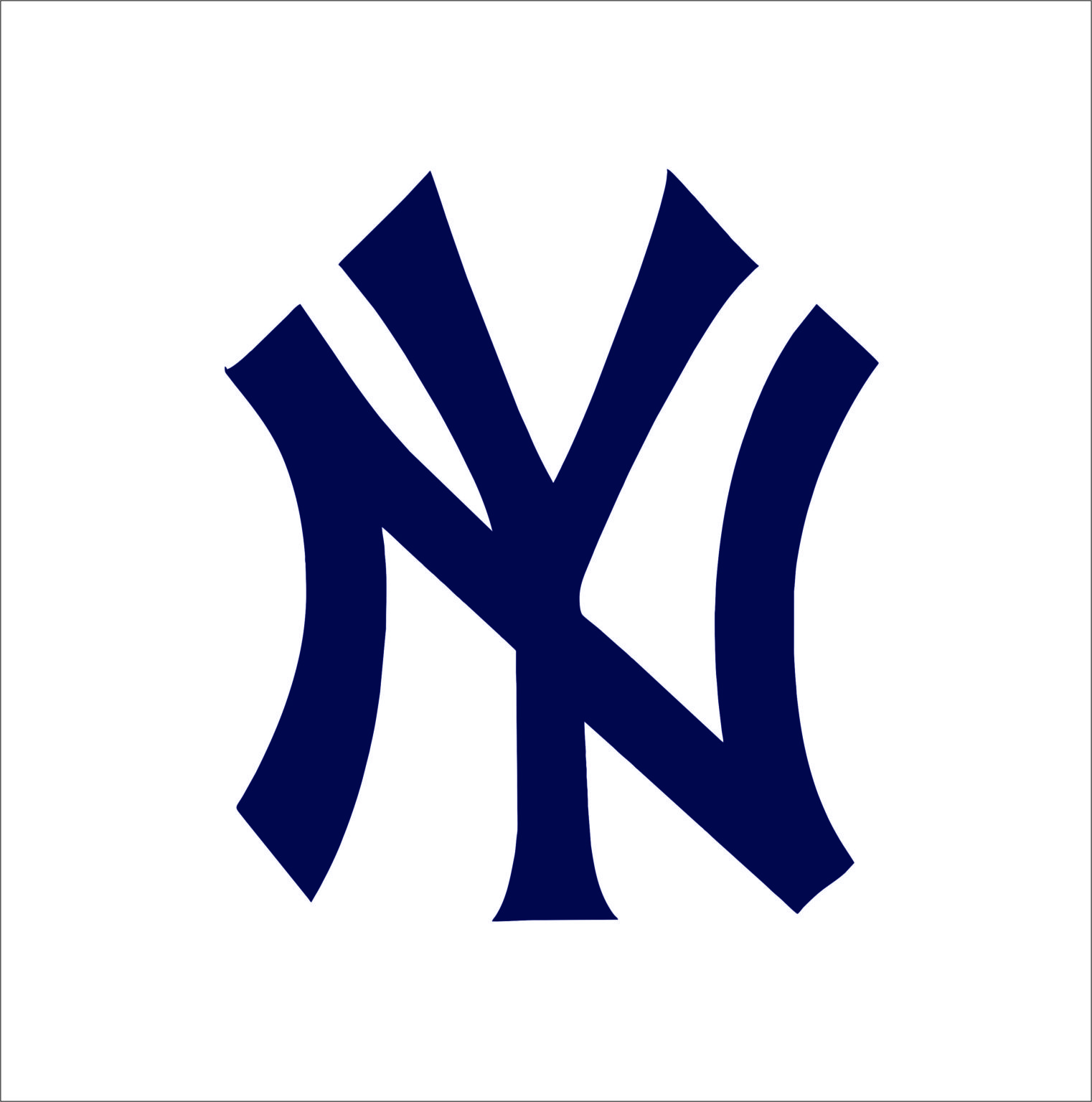 New York Yankees logo | SVGprinted