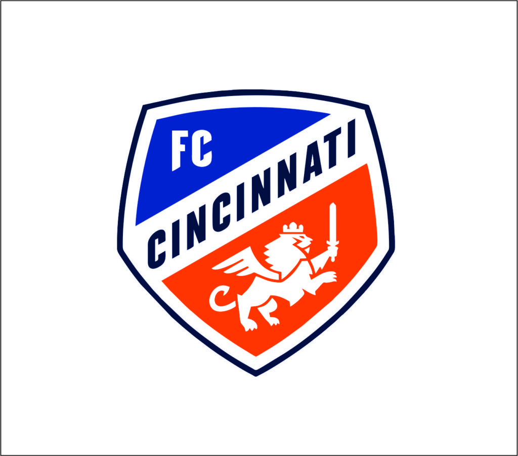 FC Cincinnati logo SVGprinted