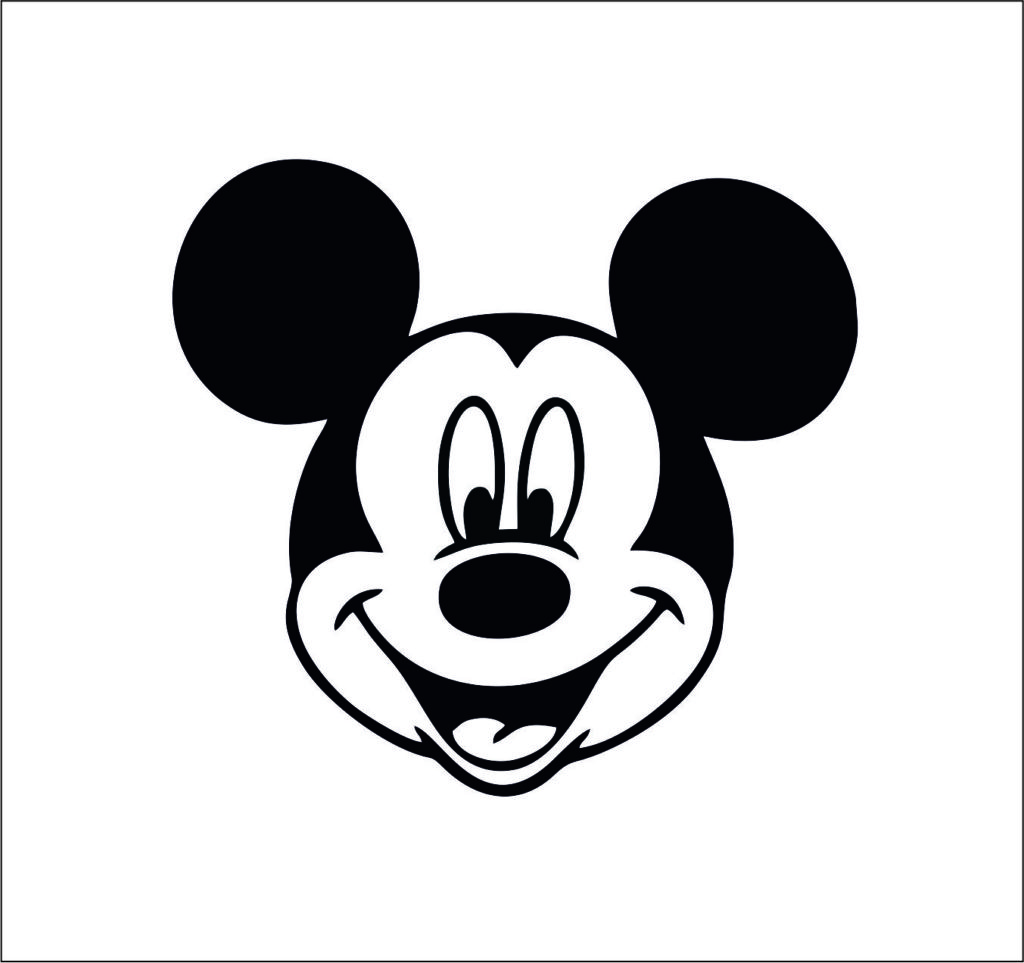Mickey Mouse logo | SVGprinted