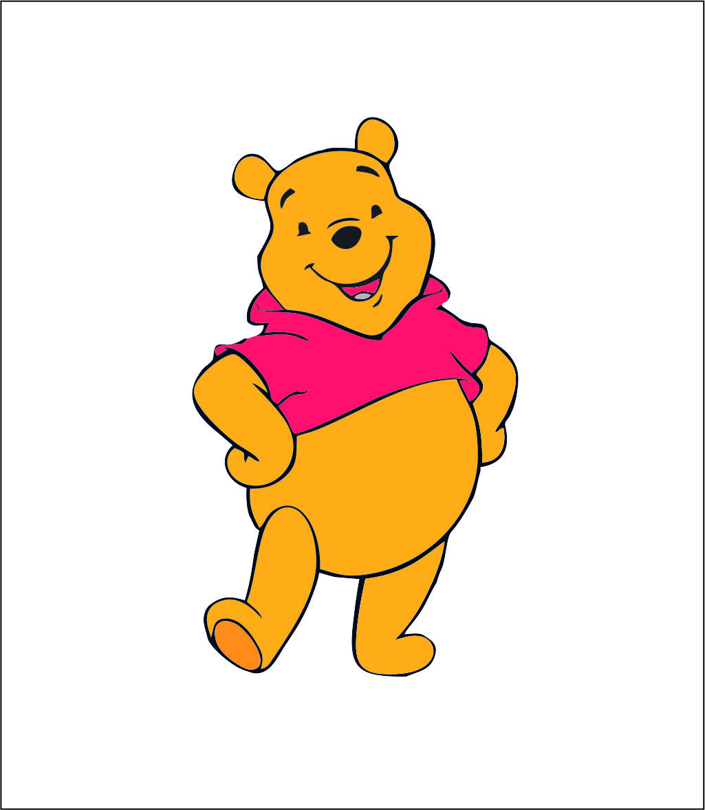 Winnie the Pooh logo | SVGprinted