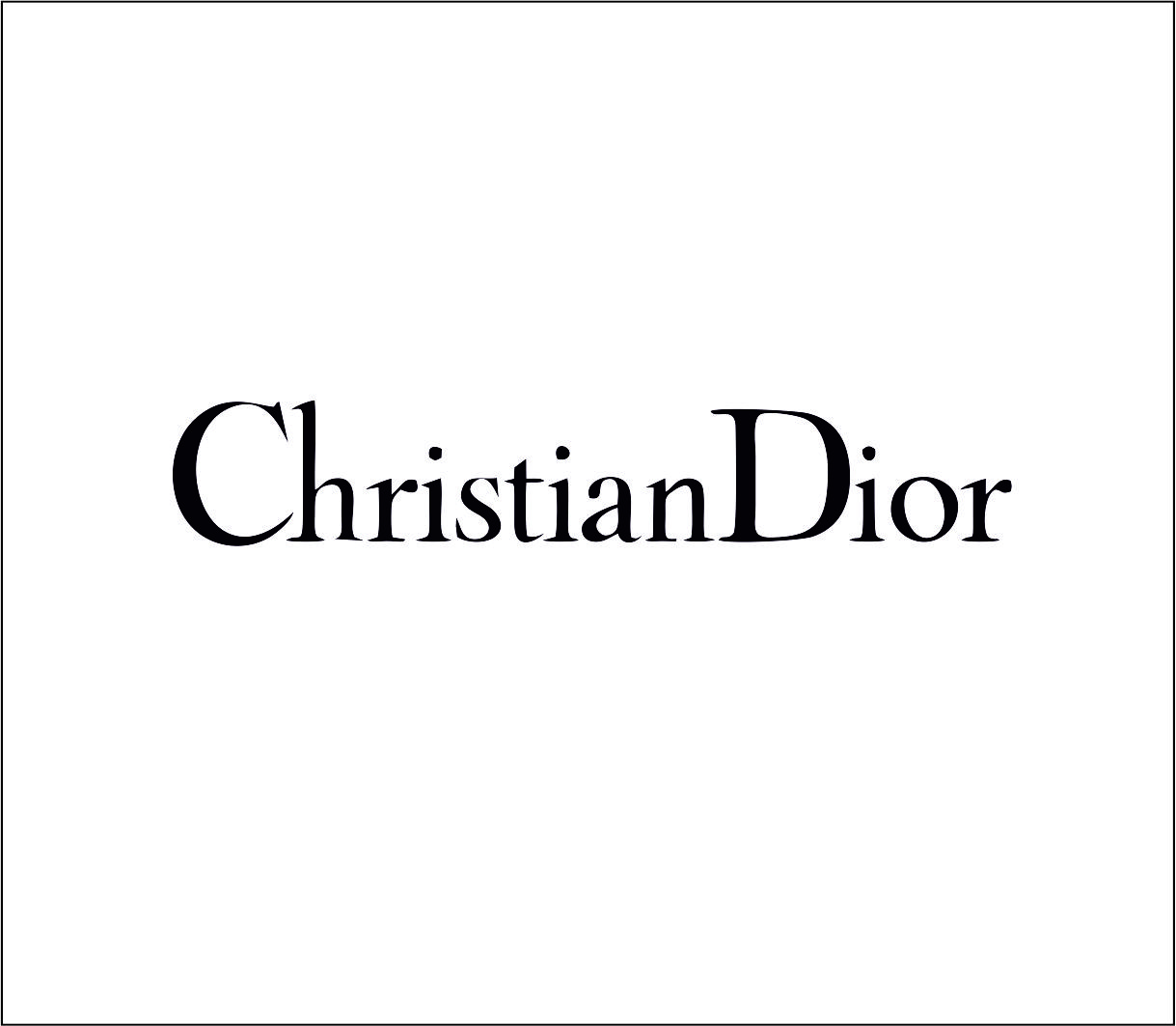 Christian Dior logo | SVGprinted