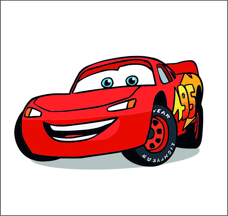 Lightning McQueen logo | SVGprinted