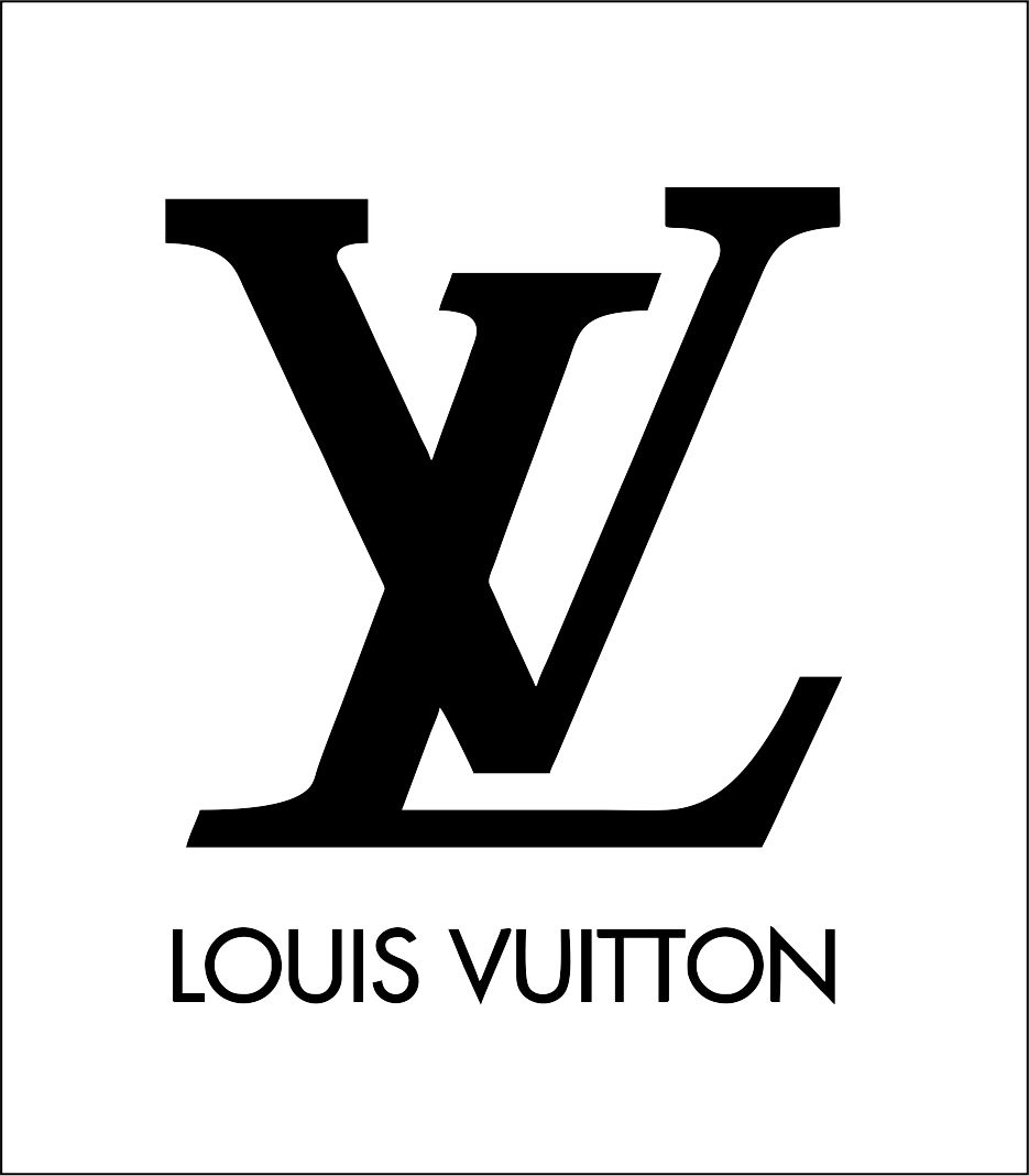 Louis Vuitton logo SVGprinted