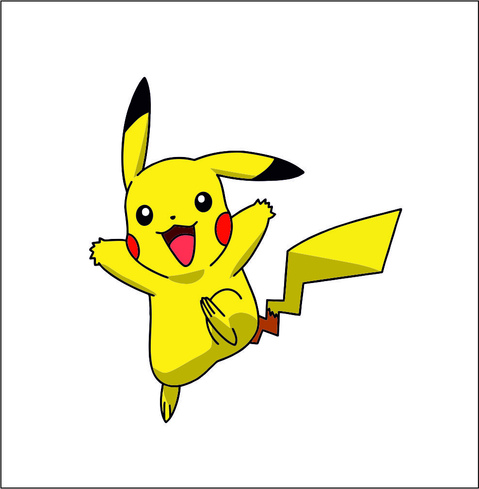 Pokemon Pikachu Logo Svgprinted