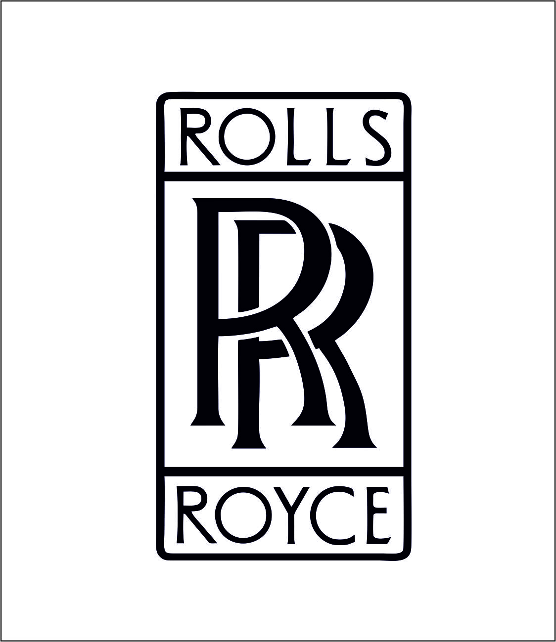 rolls royce logo vector