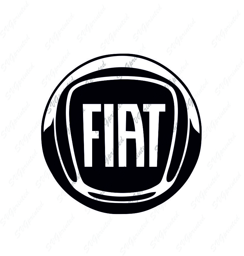 Fiat logo  SVGprinted