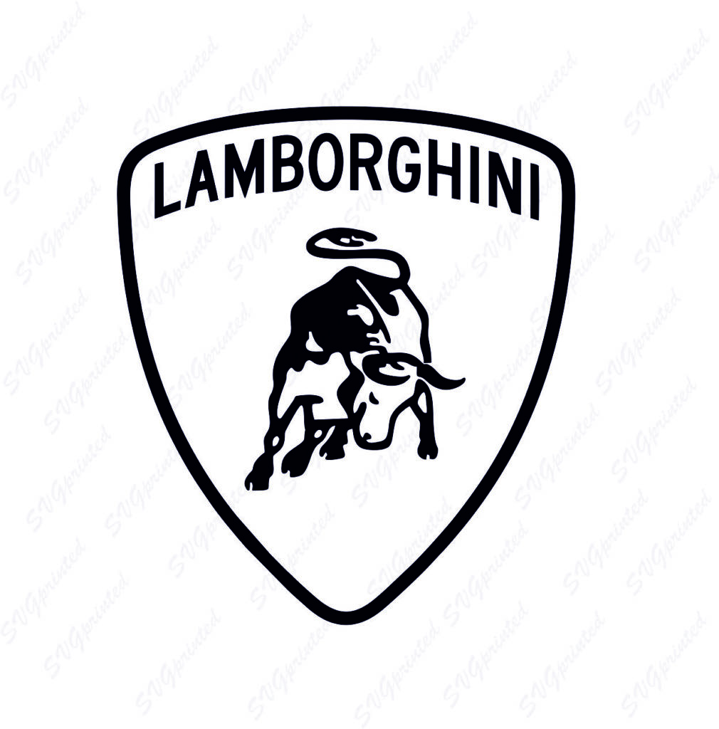 Lamborghini logo | SVGprinted